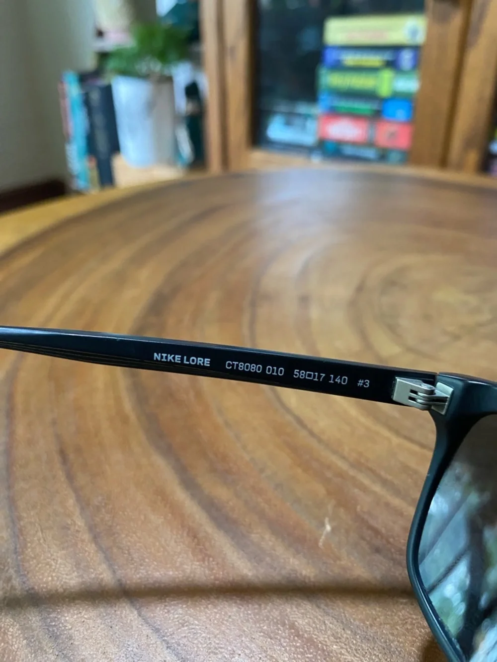 Nike Lore CT8080-010 Black Square Sport Sunglasses Matte Gray Lens Unisex
